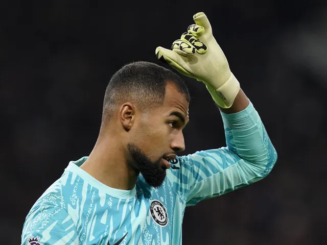 Le gardien de Chelsea Robert Sanchez en novembre 2024.