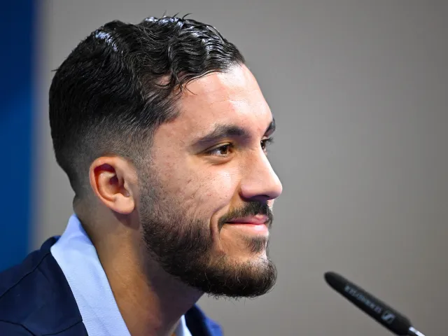 Rayan Cherki de France le 2 juin 2025