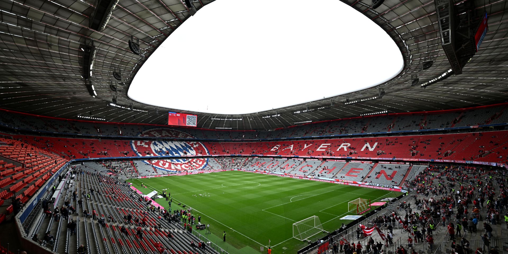 General view inside Bayern Munich
