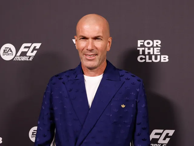 Zinedine Zidane illustré le 26 septembre 2024