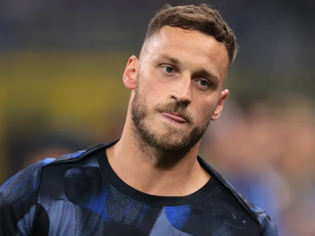 Marko Arnautovic de l'Inter Milan illustré le 30 août 2024