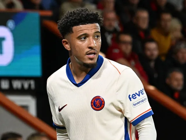 Jadon Sancho de Chelsea représenté le 14 septembre 2024