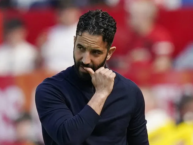 Manchester United Manager Ruben Amorim le 11 mai 2025