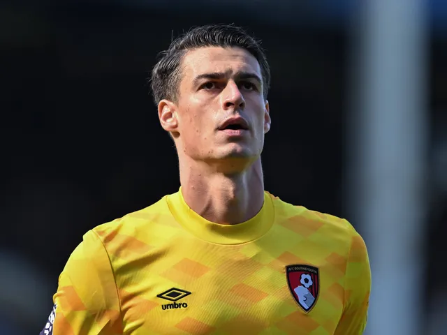 Kepa Arrizabalaga en action pour Bournemouth le 31 août 2024