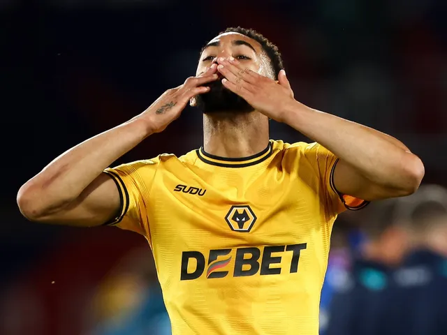 L'attaquant de Wolverhampton Wanderers Matheus Cunha le 20 mai 2025