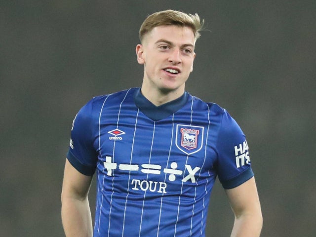 Liam Delap d'Ipswich Town le 27 décembre 2024