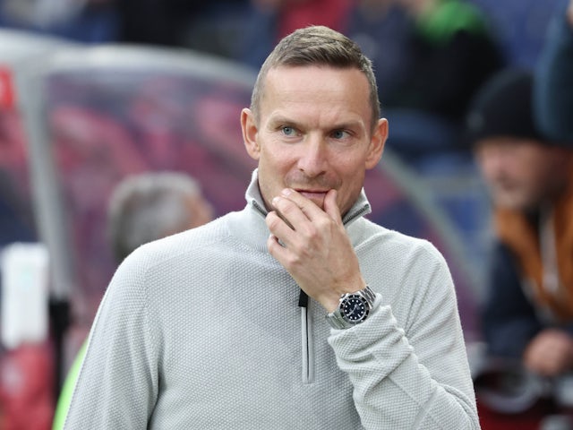 L'entraîneur-chef de Red Bull Salzburg, Pep Lijnders, illustré le 19 octobre 2024