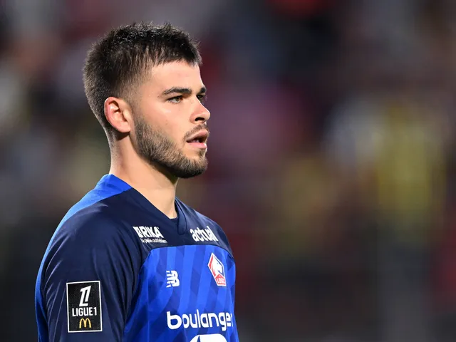 Le gardien de Lille Lucas Chevalier a imaginé le 6 août 2024