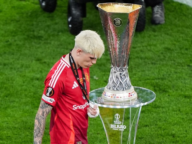 Alejandro Garnacho de Manchester United le 22 mai 2025