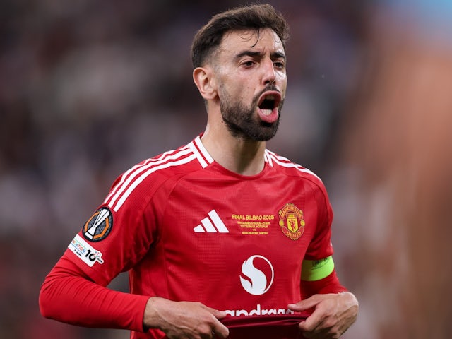 Bruno Fernandes de Manchester United le 22 mai 2025
