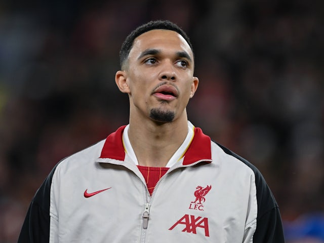 Trent Alexander-Arnold de Liverpool illustré le 11 mars 2025