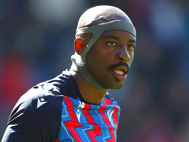 Le Jean-Philippe Mateta de Crystal Palace le 12 avril 2025