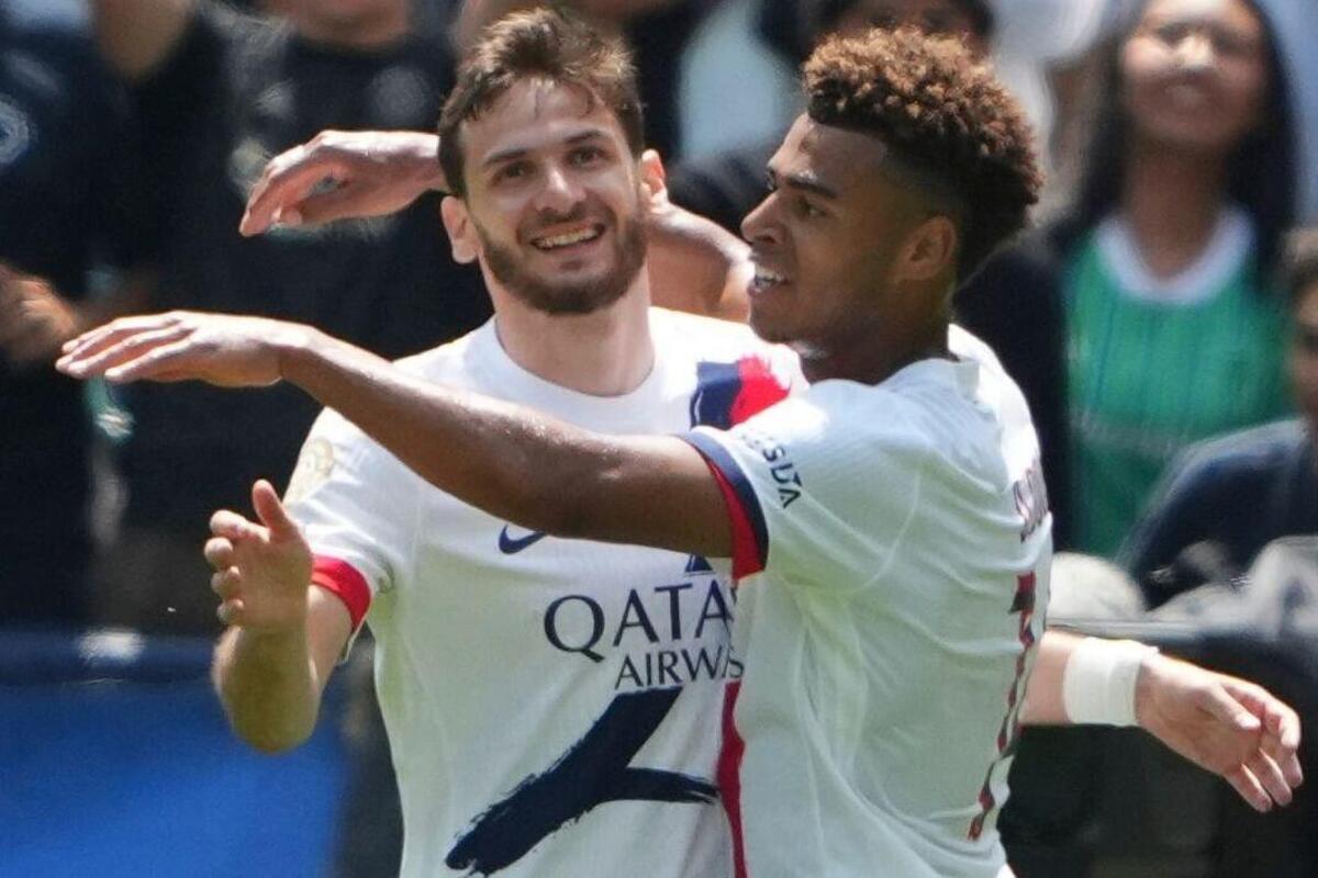 Khvicha Kvaratskhelia scored for PSG