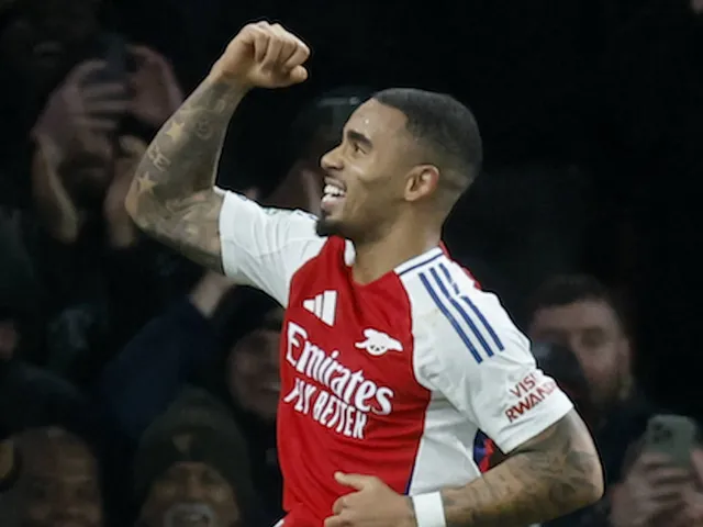 L'attaquant d'Arsenal Gabriel Jésus le 18 décembre 2024