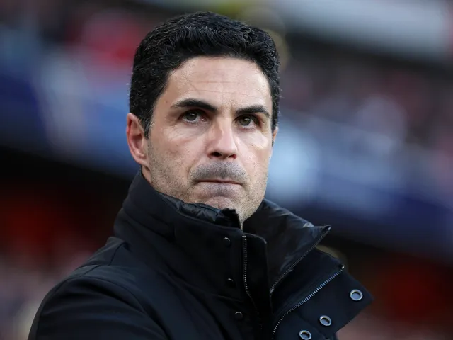 Le manager d'Arsenal Mikel Arteta illustré le 29 avril 2025