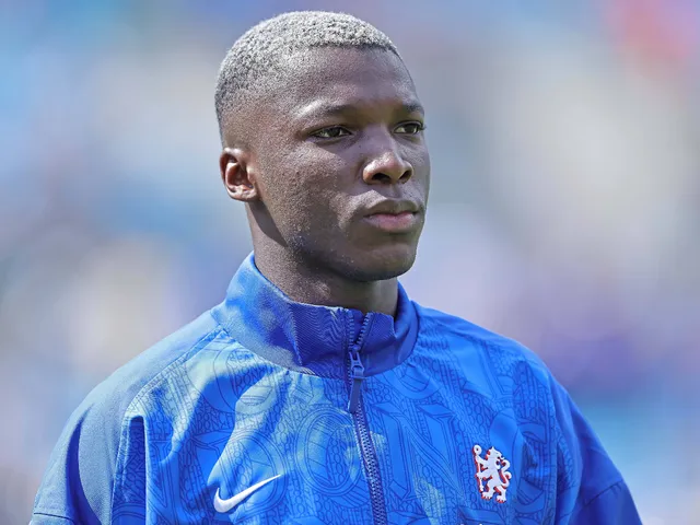 Chelsea's Moises Caicedo illustré le 28 juin 2025