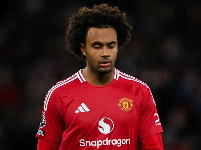Joshua Zirkzee de Manchester United le 16 janvier 2025