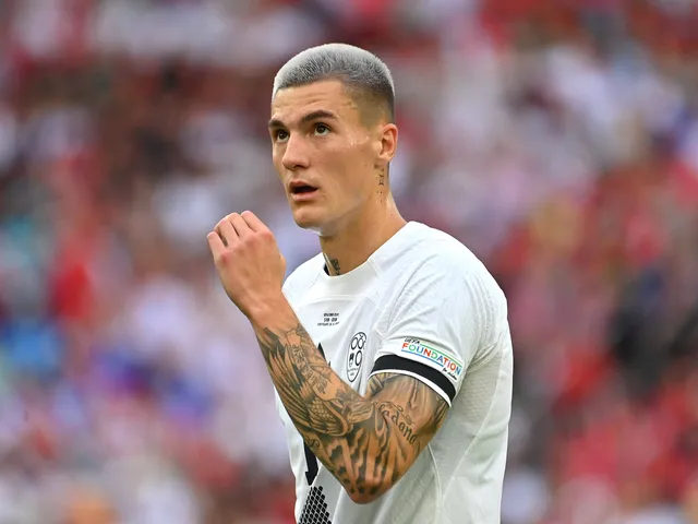 Benjamin Sesko en Slovénie illustré en juin 2024 (Imago)