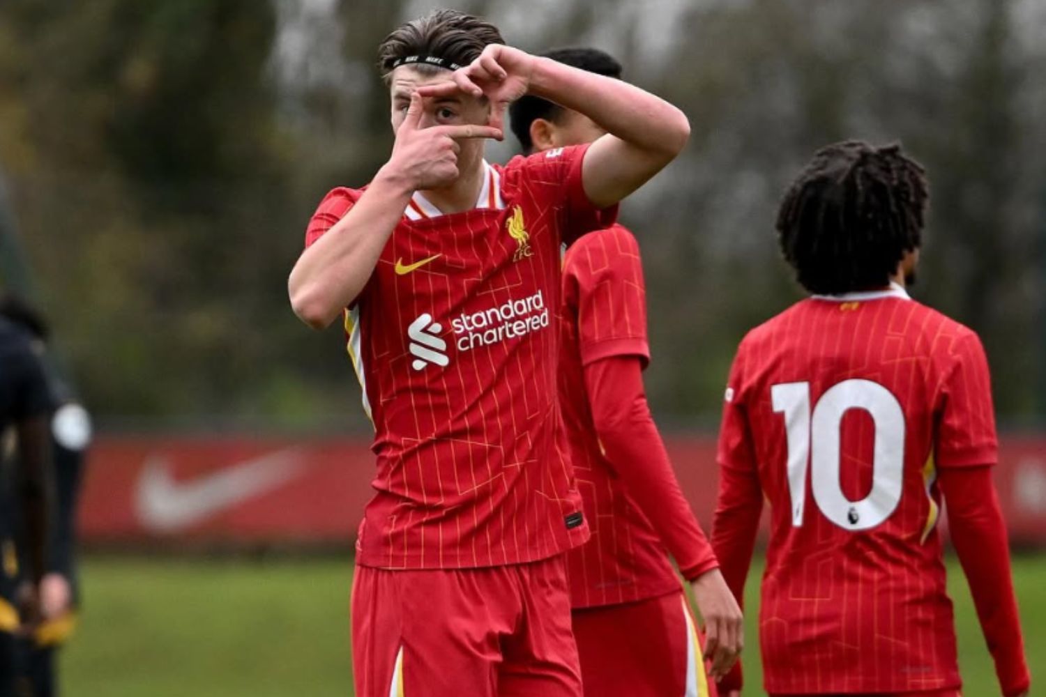 Joe Bradshaw en action pour Liverpool