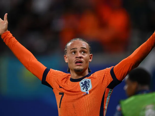 Xavi Simons des Pays-Bas réagit le 21 juin 2024 (Imago)