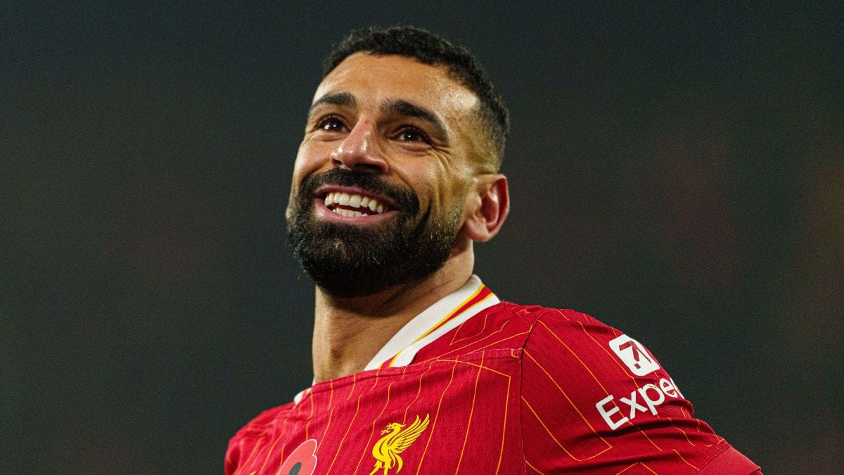 Mohamed Salah of Liverpool and Egypt