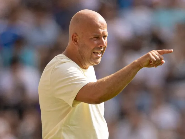 Manager de Liverpool Arne Slot le 13 juillet 2025