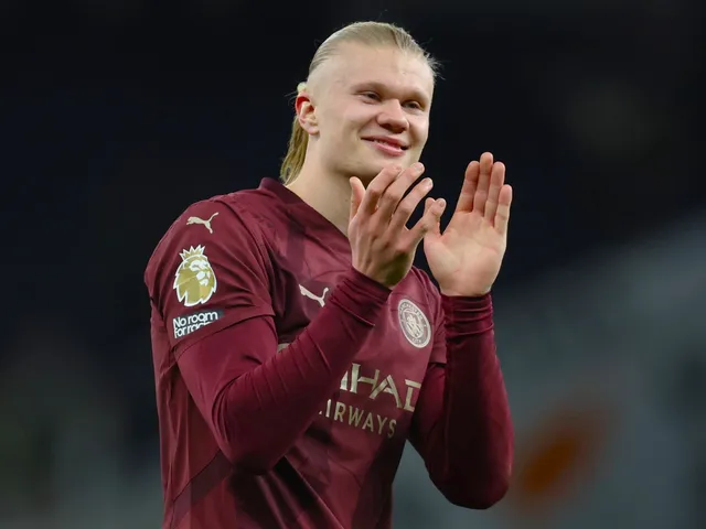Erling Haaland de Manchester City le 26 février 2025