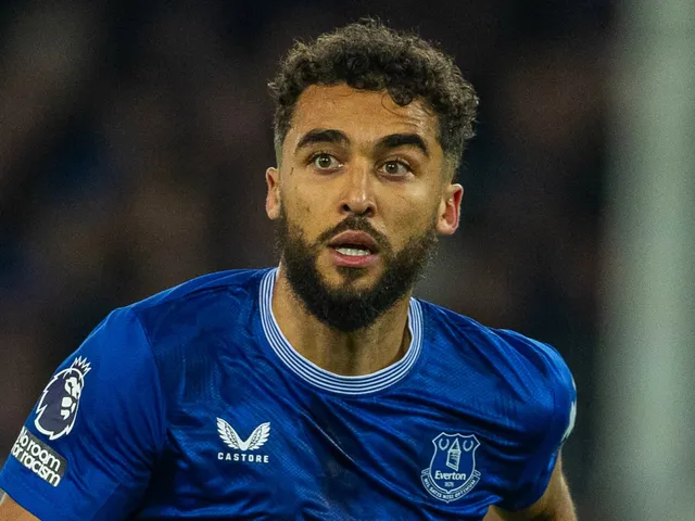 Dominic Calvert-Lewin d'Everton le 15 janvier 2025