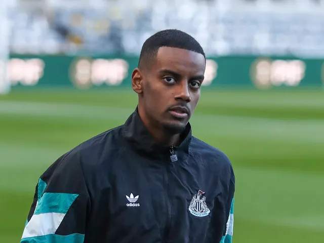 Alexander Isak de Newcastle United illustré le 2 avril 2025
