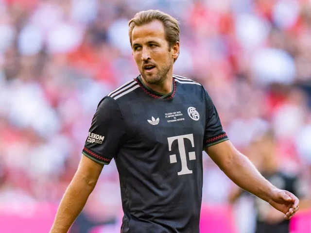 Harry Kane pour le Bayern Munich le 7 août 2025