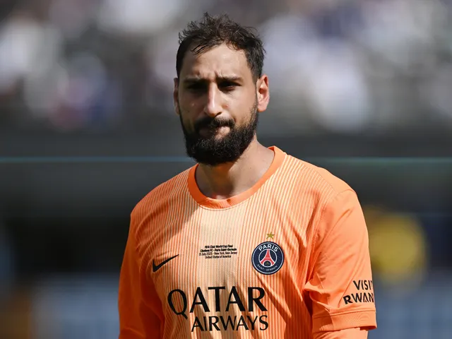 Gianluigi Donnarumma du PSG illustré en juillet 2025