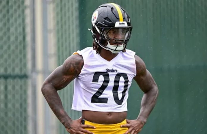 Kaleb Johnson Steelers pic