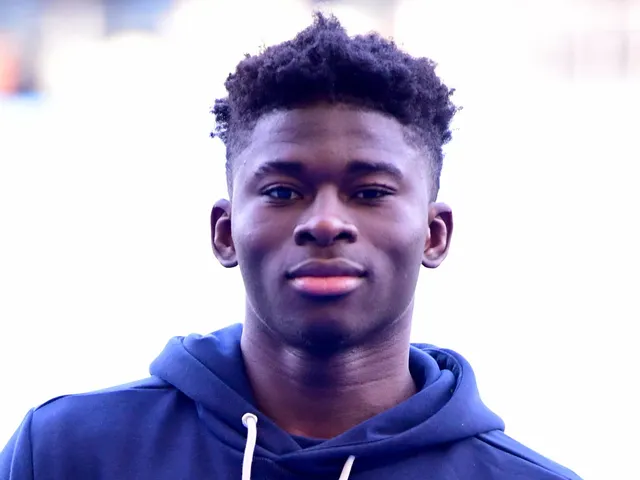 Le milieu de terrain de Brighton Carlos Baleba le 25 janvier 2025