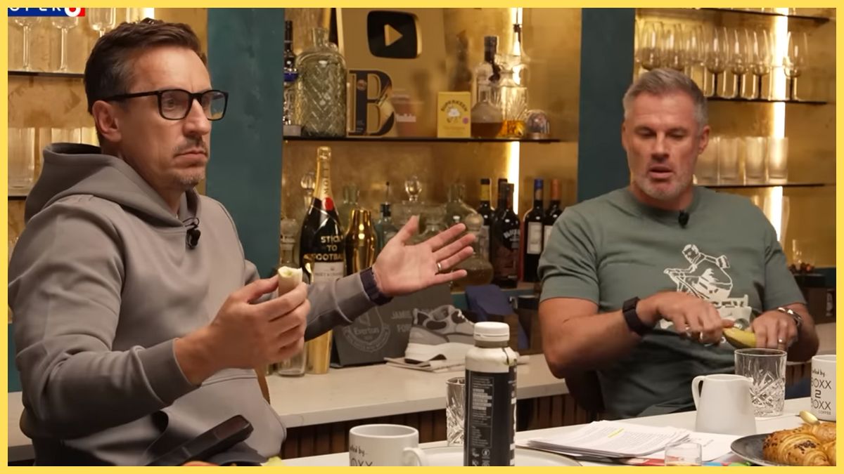 `` Non, non '' - Jamie Carragher est instantanément en désaccord avec la réclamation surprise de Gary Neville Isak