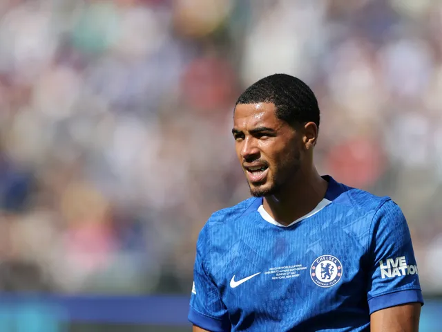 Levi Colwill de Chelsea illustré en juillet 2025