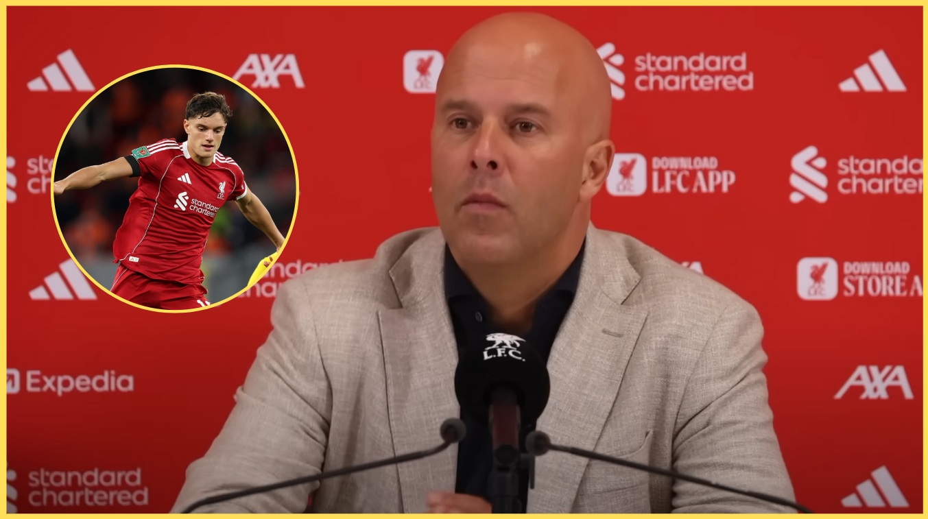 Arne Slot has provided an injury update on Giovanni Leoni