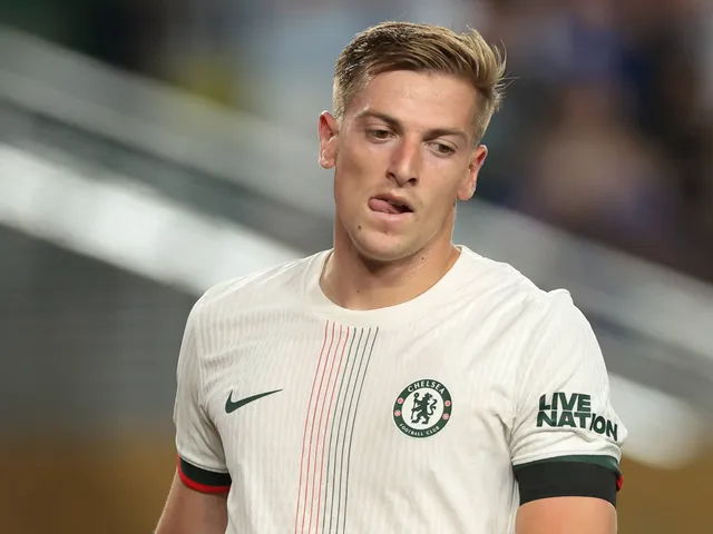 Liam Delap de Chelsea illustré le 4 juillet 2025