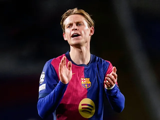 Frenkie de Jong de Barcelone sur la photo le 29 janvier 2025
