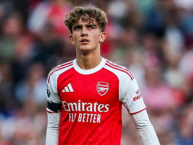 Max Dowman d'Arsenal illustré le 23 août 2025