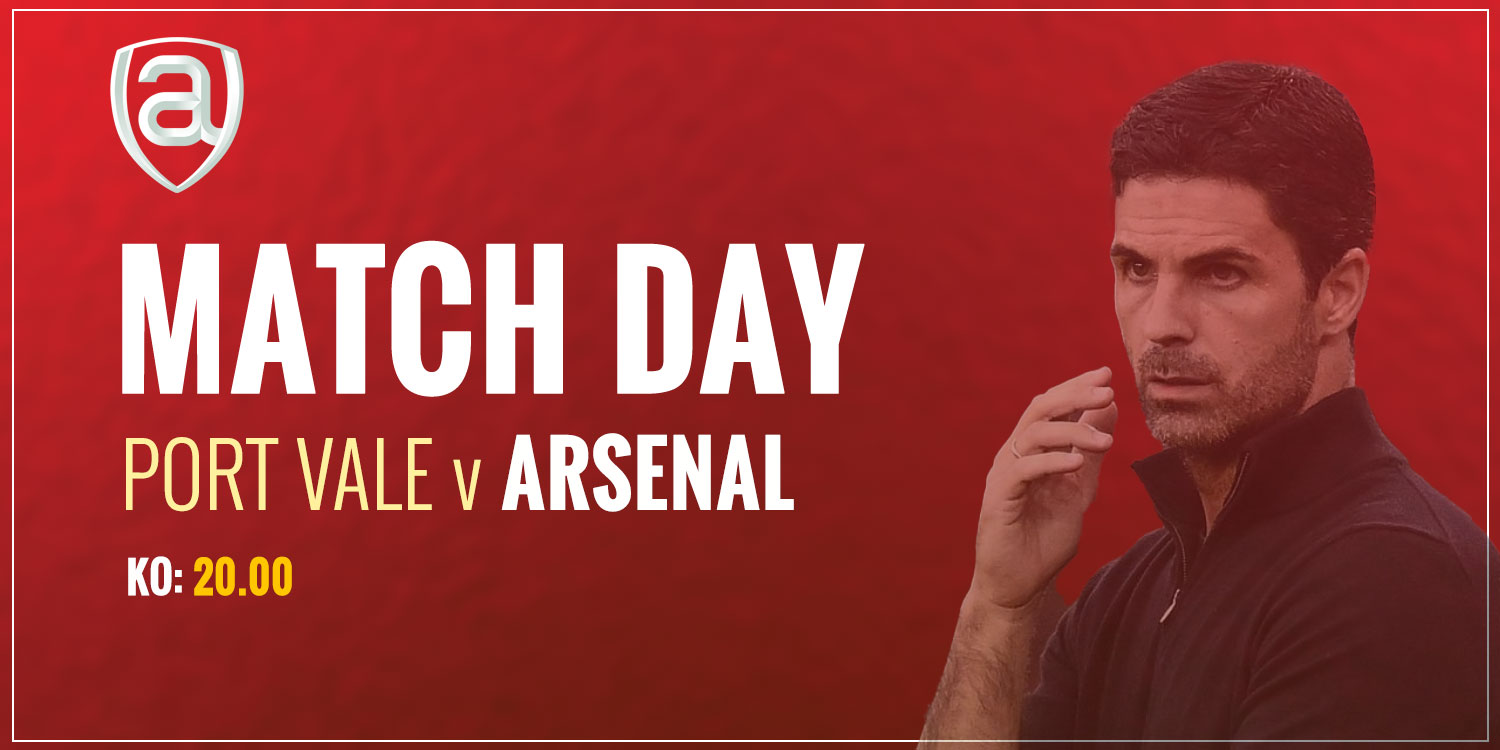 Arteta parle des blessures / rotations avant la cravate EFL avec Port Vale