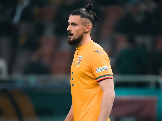 Le défenseur de la Roumanie Radu Dragusin le 15 novembre 2024