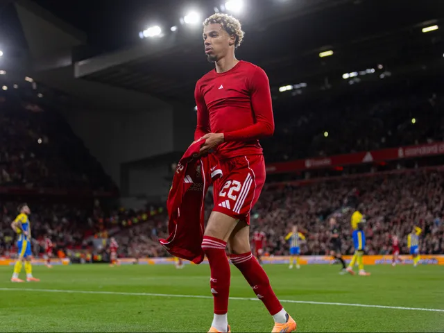 Hugo Ekitike de Liverpool célèbre le 23 septembre 2025