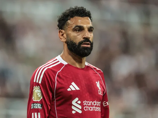 Mohamed Salah de Liverpool le 25 août 2025