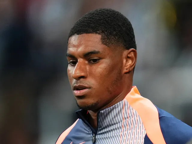 Marcus Rashford de Barcelone illustré le 18 septembre 2025