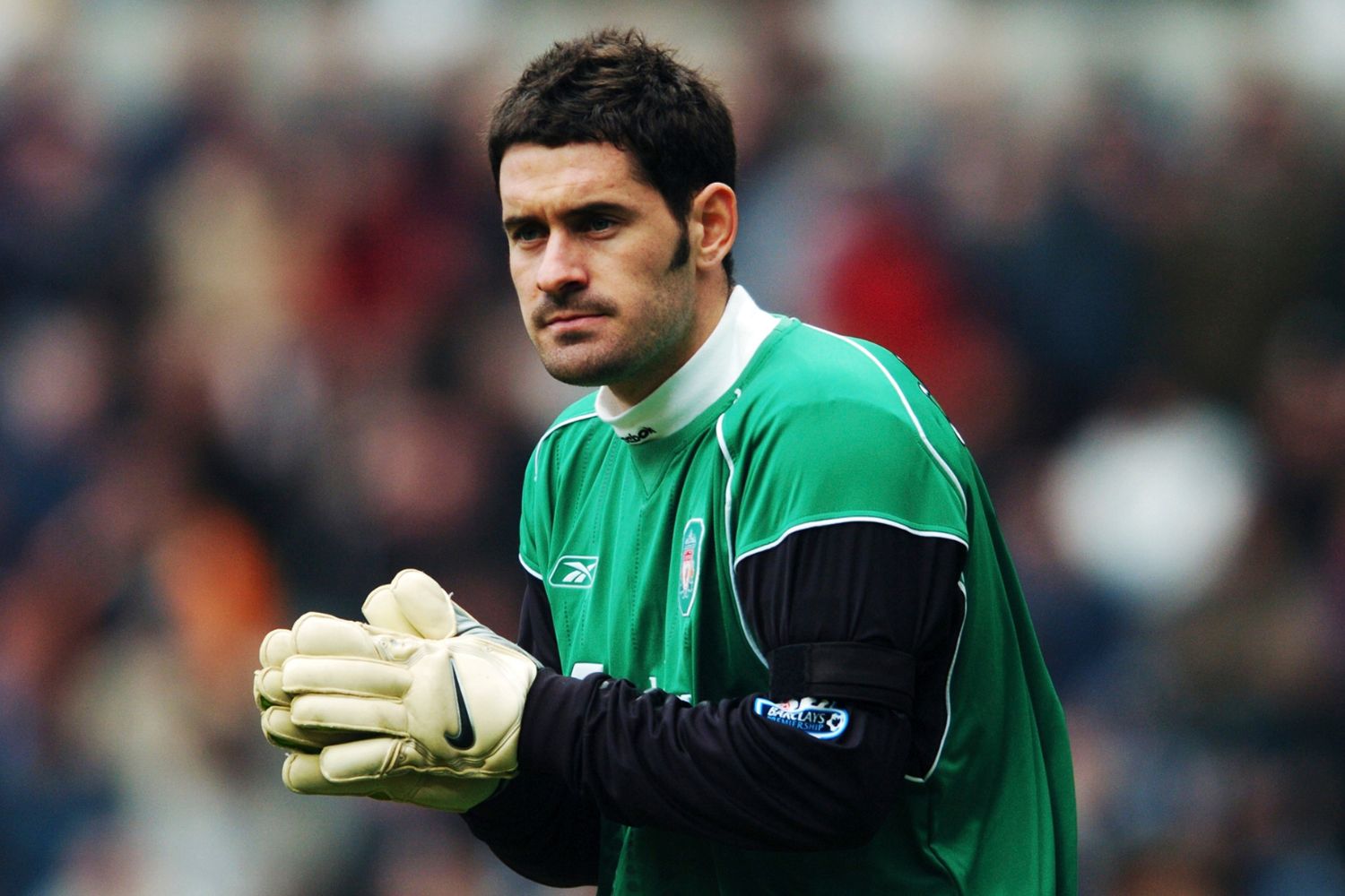 Scott Carson dans le but de Liverpool