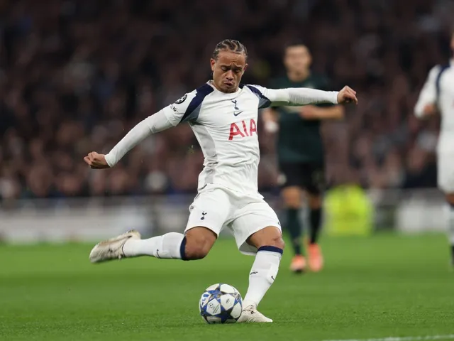 Xavi Simons de Tottenham Hotspur lors du match de son équipe contre Copenhague, le 4 novembre 2025