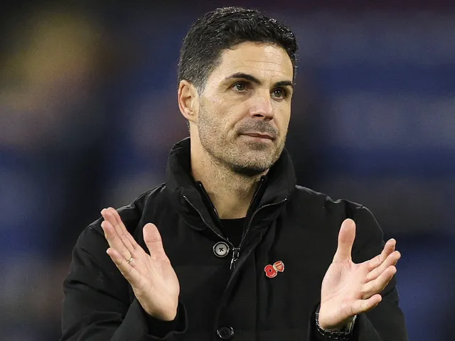 Mikel Arteta, manager d'Arsenal, photographié le 1er novembre 2025