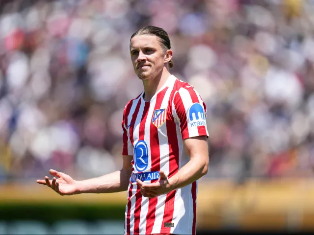 Conor Gallagher de l'Atletico Madrid photographié en juin 2025