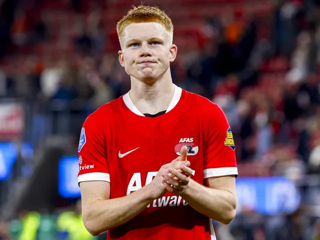 Kees Smit de l'AZ Alkmaar le 9 novembre 2025