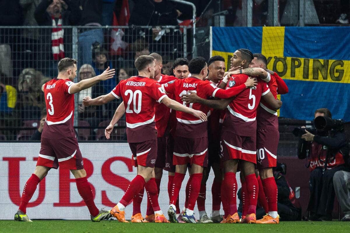 La Suisse et l'Espagne scellent essentiellement leurs points